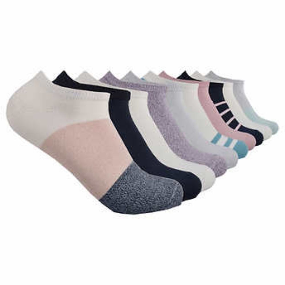 Lucky Brand Ladies' Super Soft No Show Sock, 10-pair